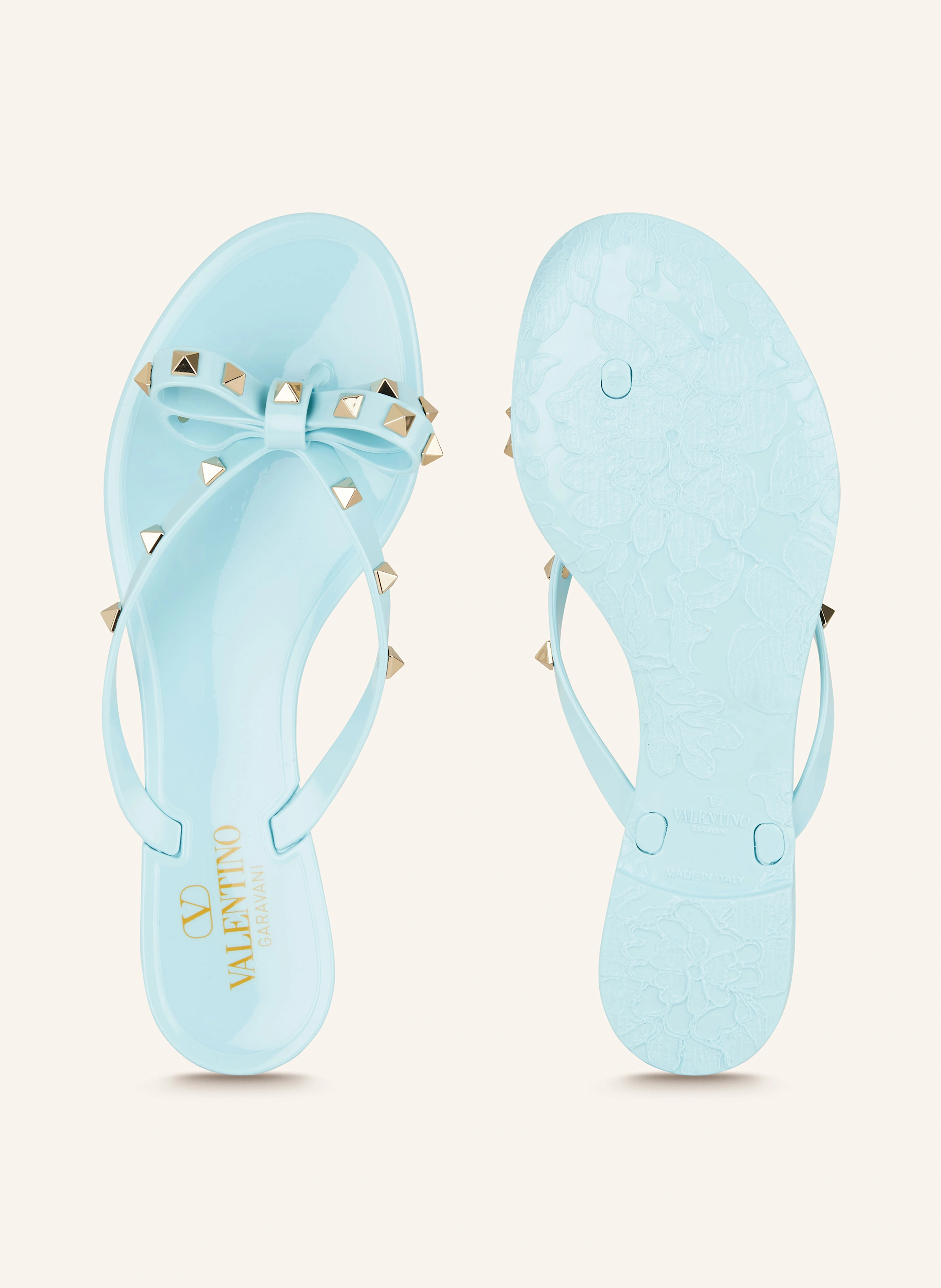 VALENTINO GARAVANI Zehentrenner SUMMER ROCKSTUD mit Nieten