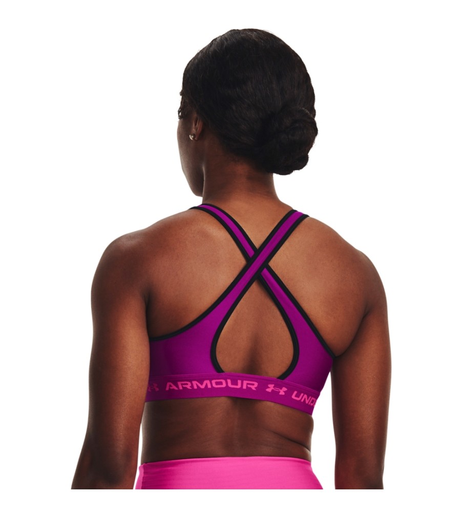 Sutiã Under Armour Crossback Mid (Lila)