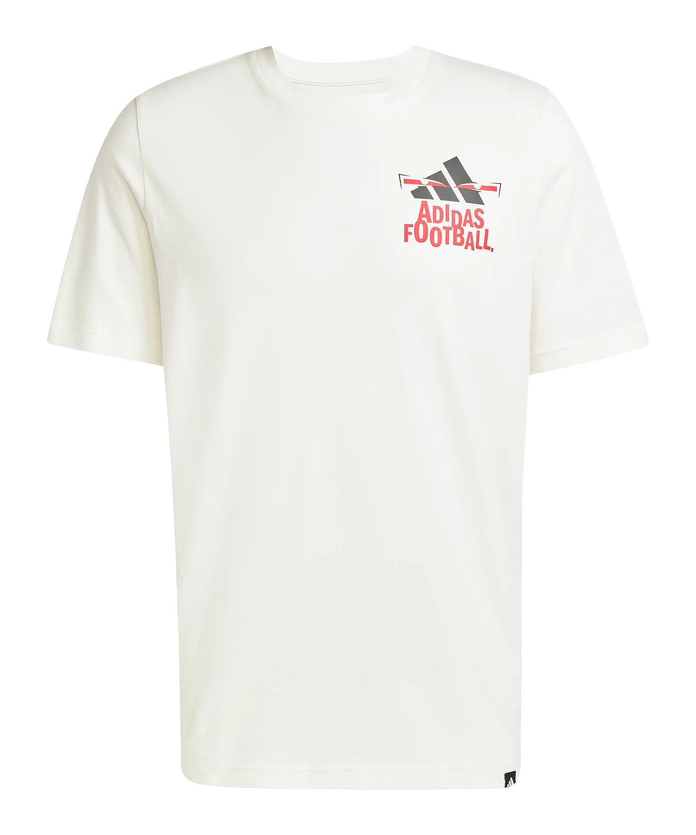 adidas Football Graphic T-Shirt Weiss