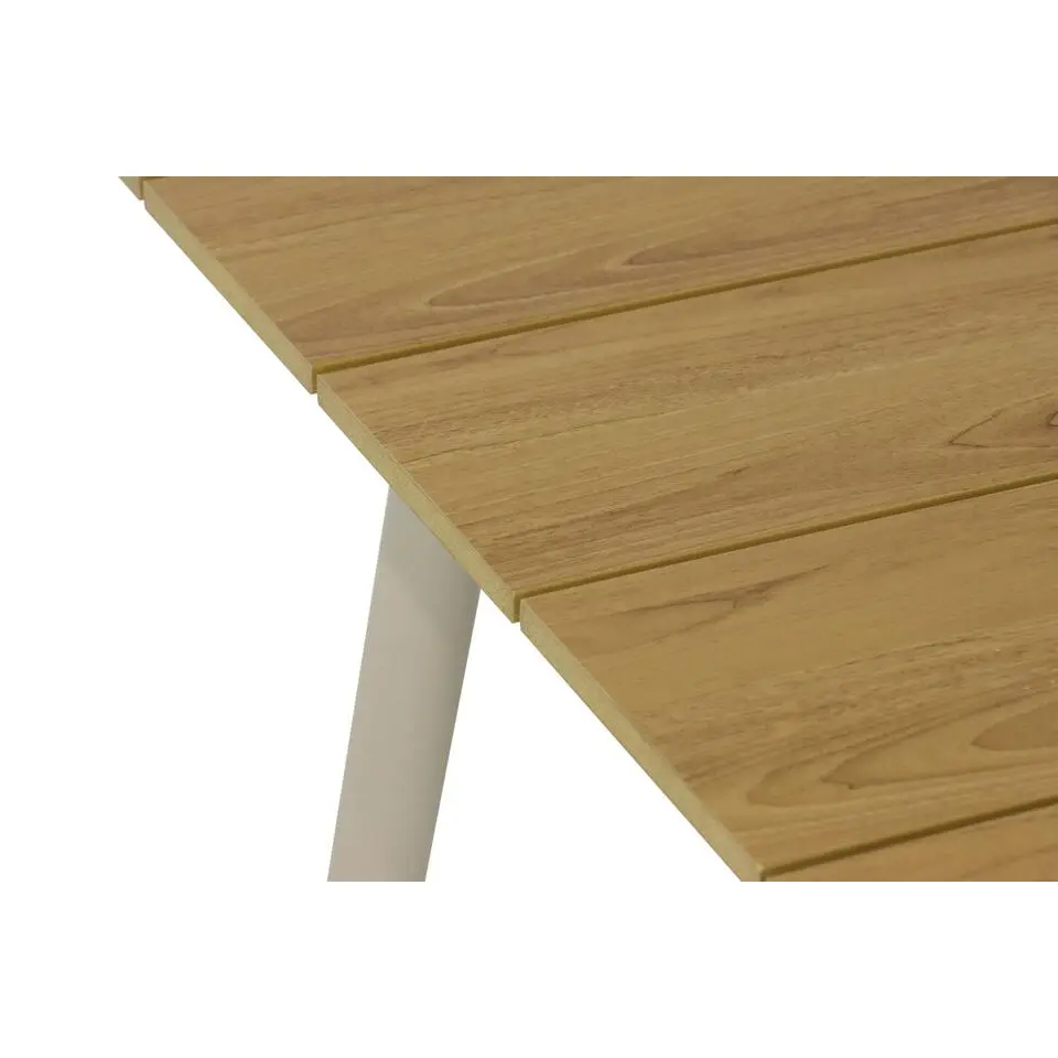Tuinset 4 personen 180 cm Aluminium/rope Taupe Coco Antoni/Matale