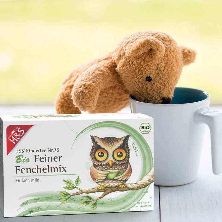 H&S Bio Baby- und Kindertee Feiner Fenchelmix Fbeutel , 20X1.5 g