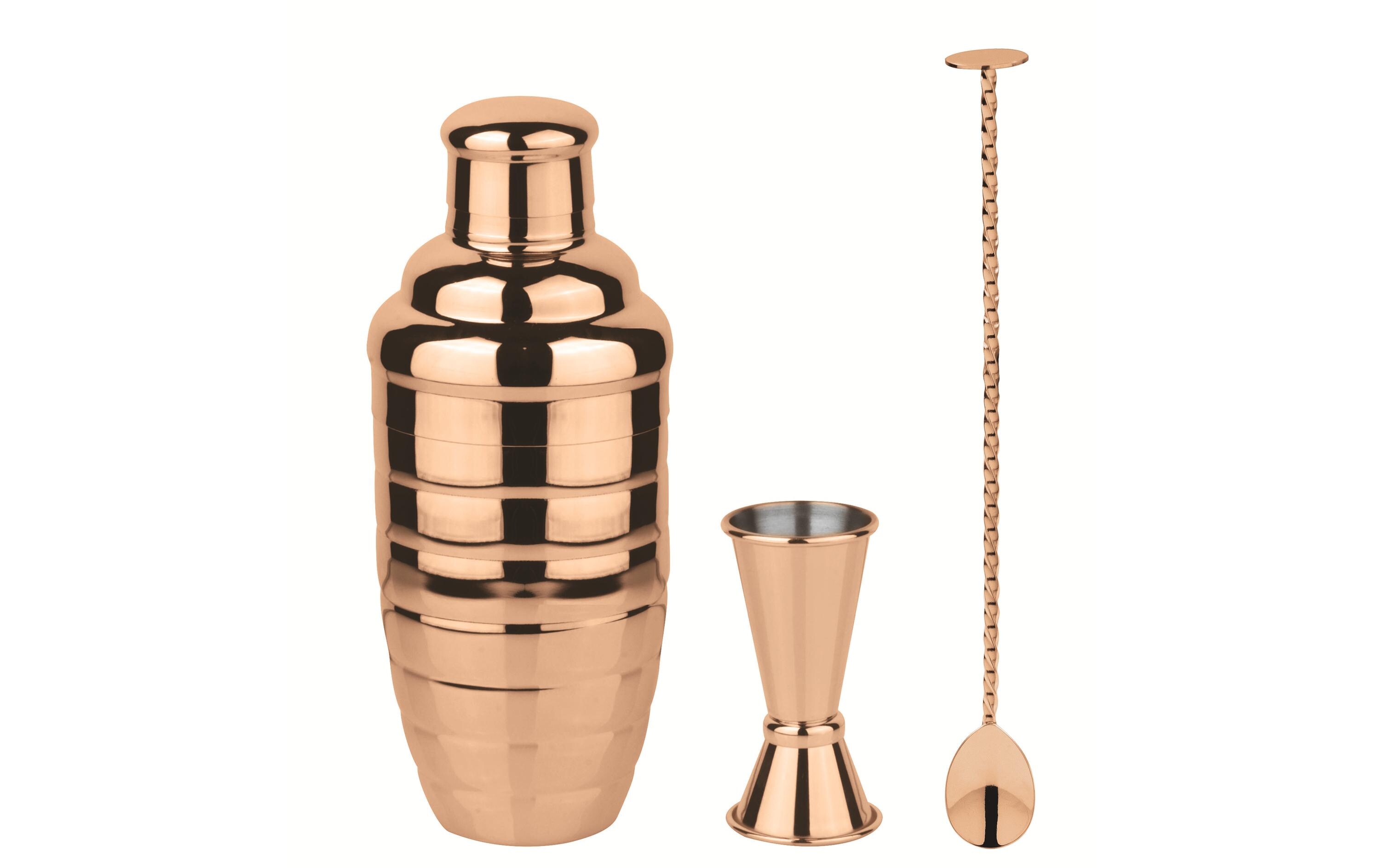 Drink Mixer Set Bombay 0.5 l, KupferCocktailset Starter-Kit