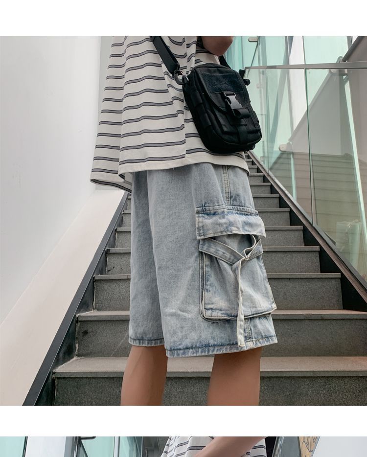 Antaeus - Cargo Denim Shorts