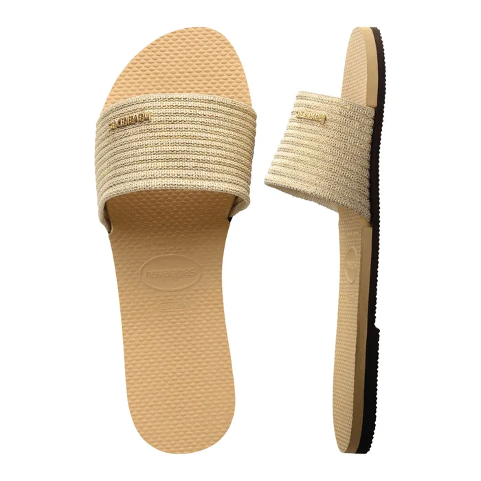 Havaianas You Malta Metallic Slippers Dames