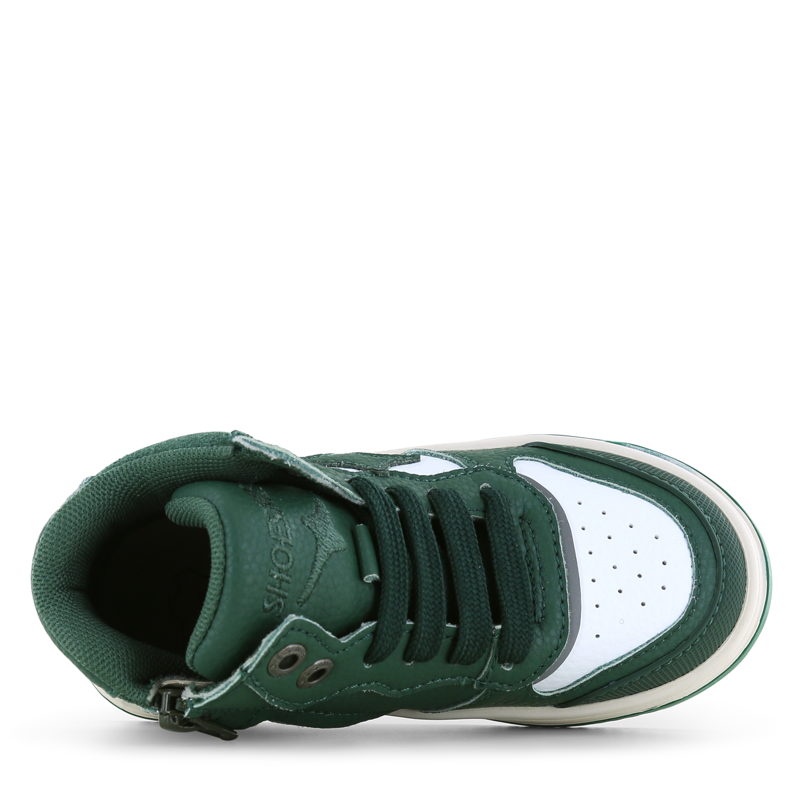 Shoesme groene sneaker Microfiber leer, Suède | Jongens schoenen