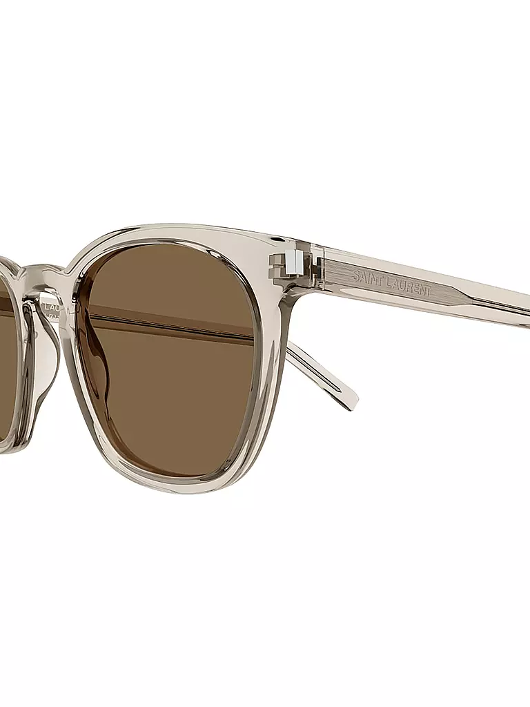 SAINT LAURENT Sonnenbrille SL28 METAL beige