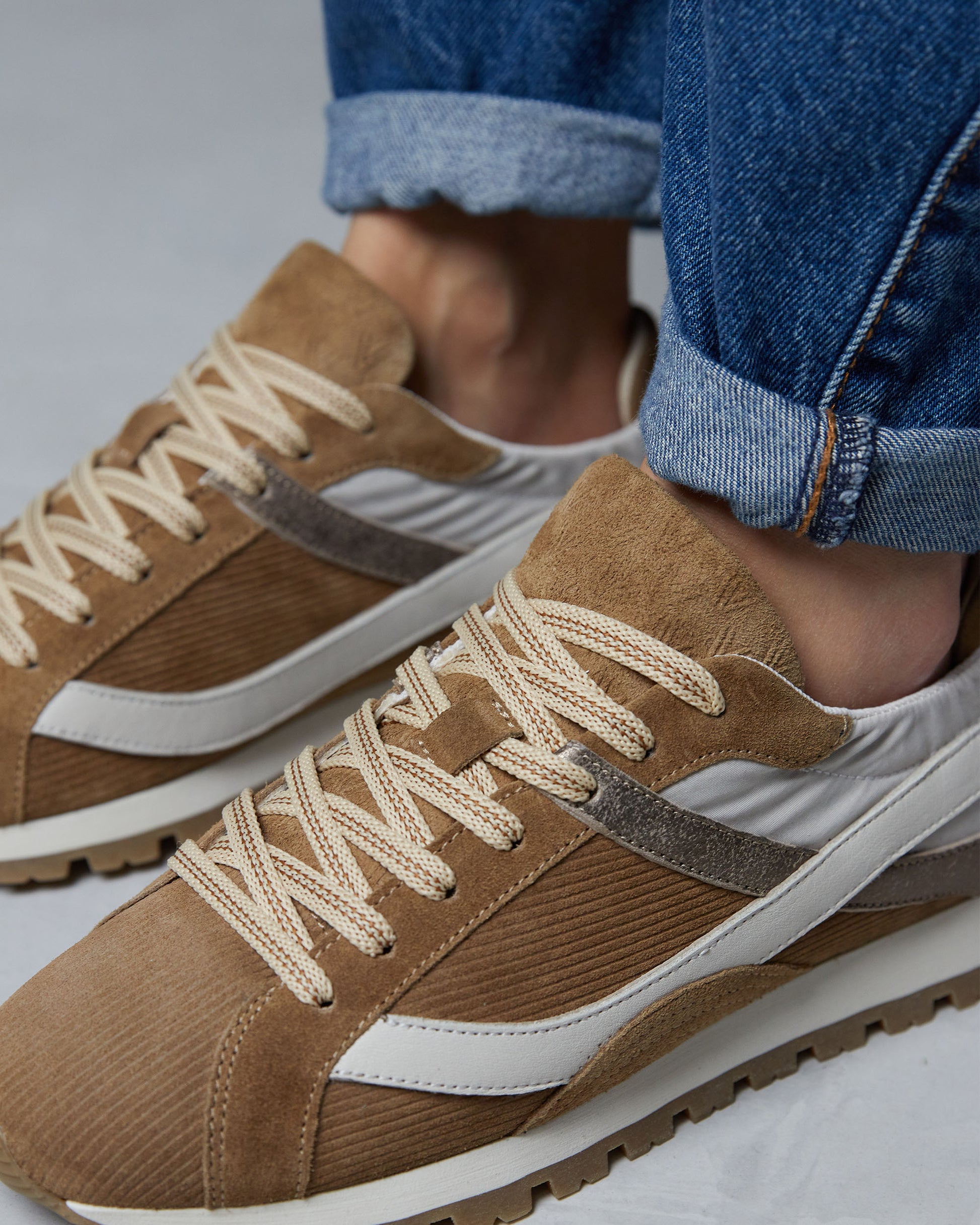 VIA VAI khaki dames sneakers Scott Nala