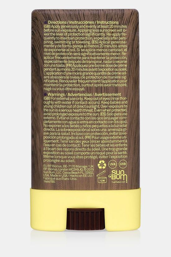 Sun Bum Sun Bum Original SPF 30 Face Stick Zonnebrand