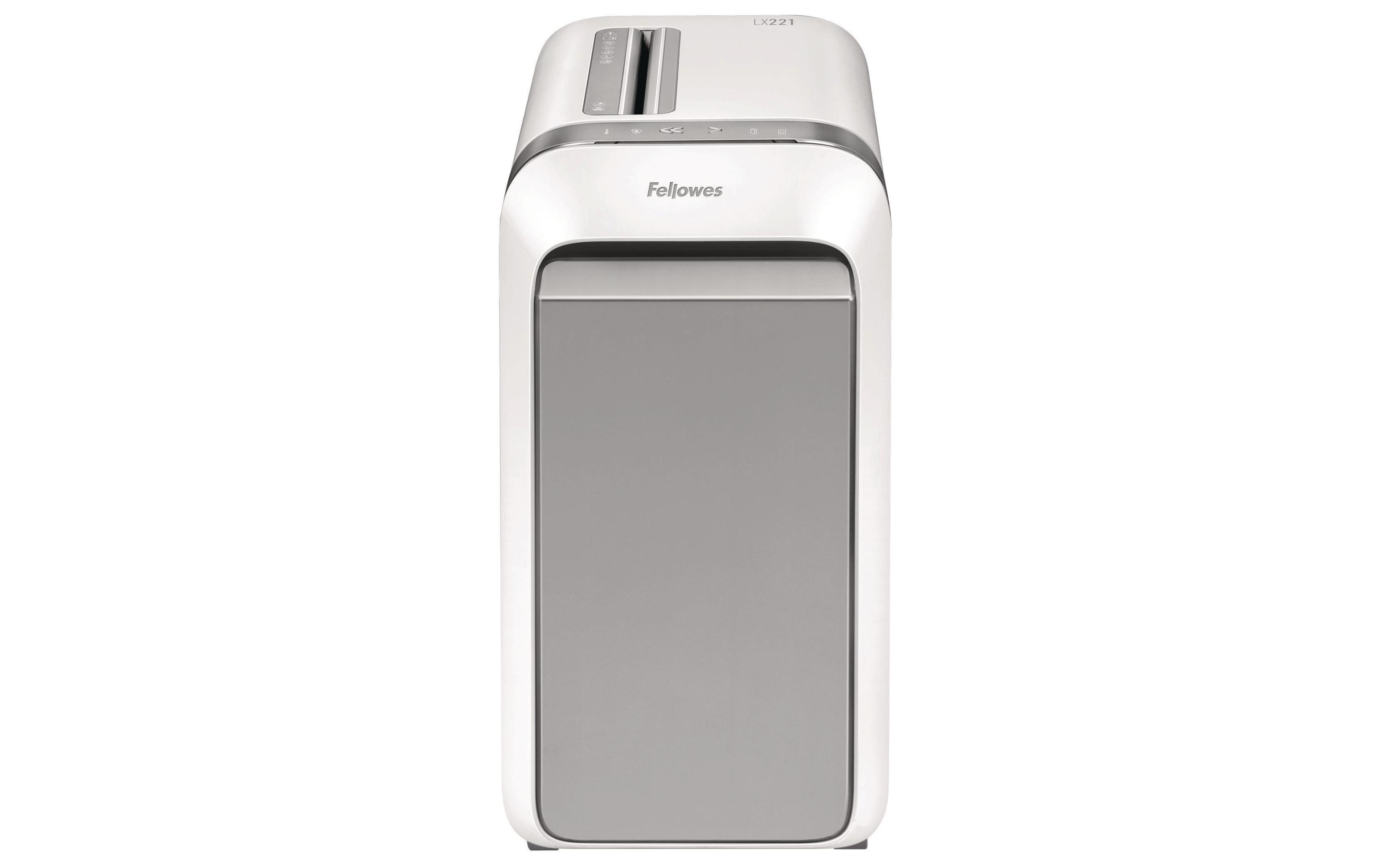 Aktenvernichter LX221 P-5, 20 Seiten, Weiss<br>Papierschredder