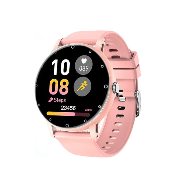 Smartwatch med puls- og blodtryksmåler Lyserød