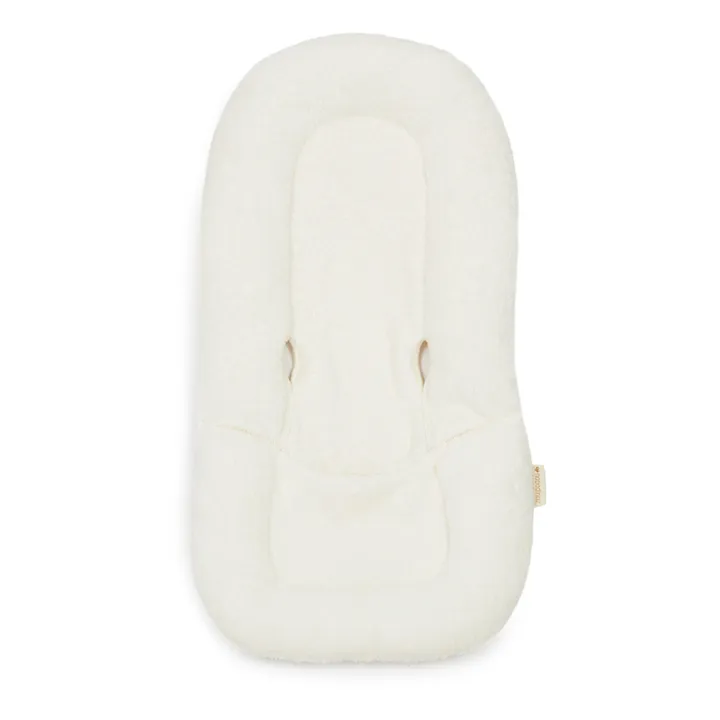 Nobodinoz Coussin réducteur pour transat Growing green en éponge de coton bio