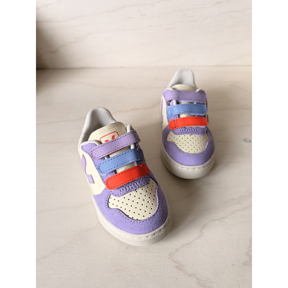 VEJA - Small V-10 - Cashew Multico Orchid
