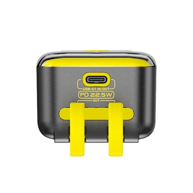 4-i-1 CyberPunk 10000mAh Powerbank 22.5W hurtig opladning