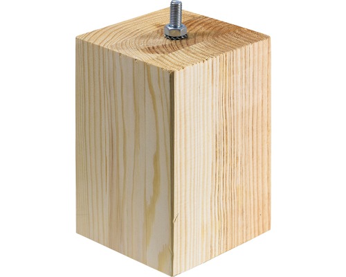 Brema vierkante meubelpoot 90 x 150 mm grenen