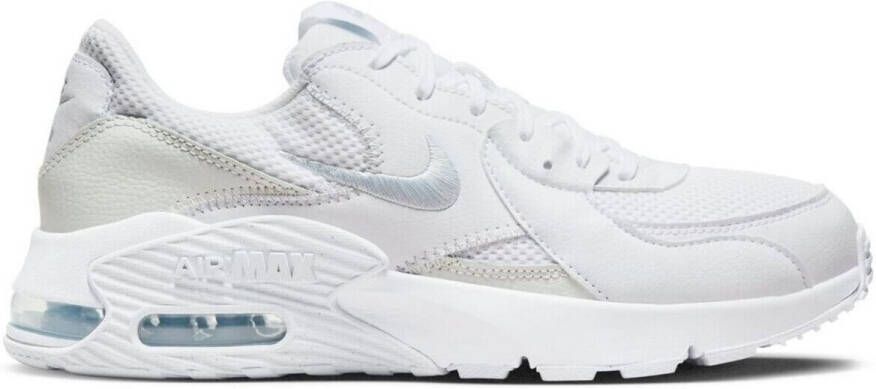Nike Lage Sneakers Baskets Air Max Excee blanc argent blanc