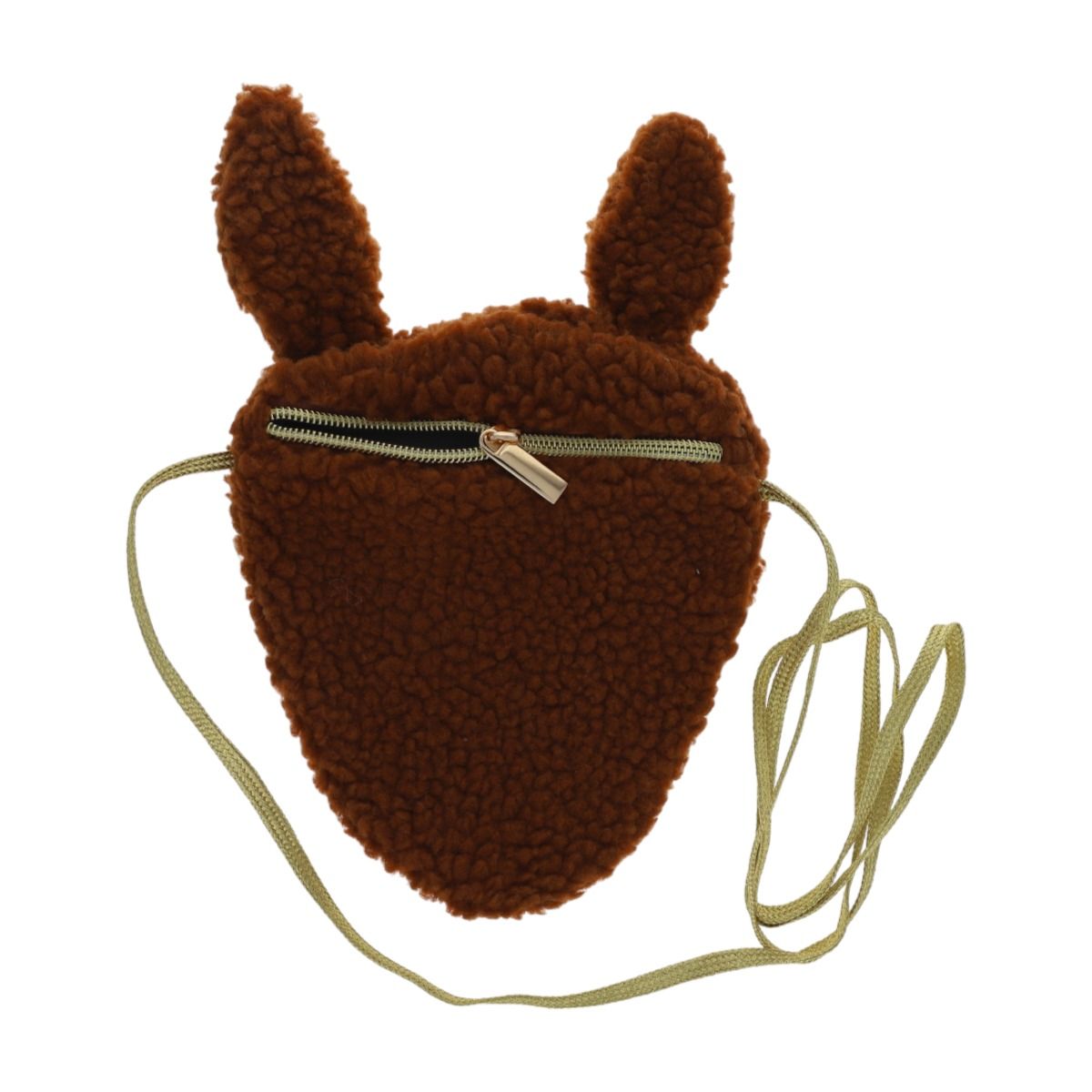 Sac biche bouclette marron Roodoudou