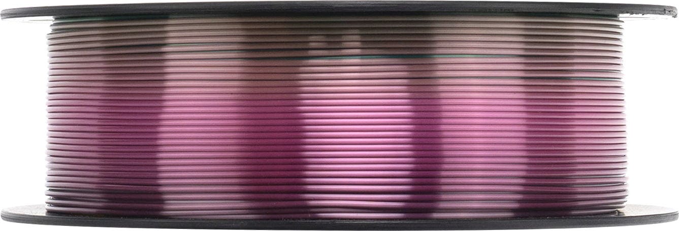 eSUN  PLA-Silk Rainbow B, 1,75 mm / 1000 g    Mehrfärbiges Filament in Regenbogenfarben
