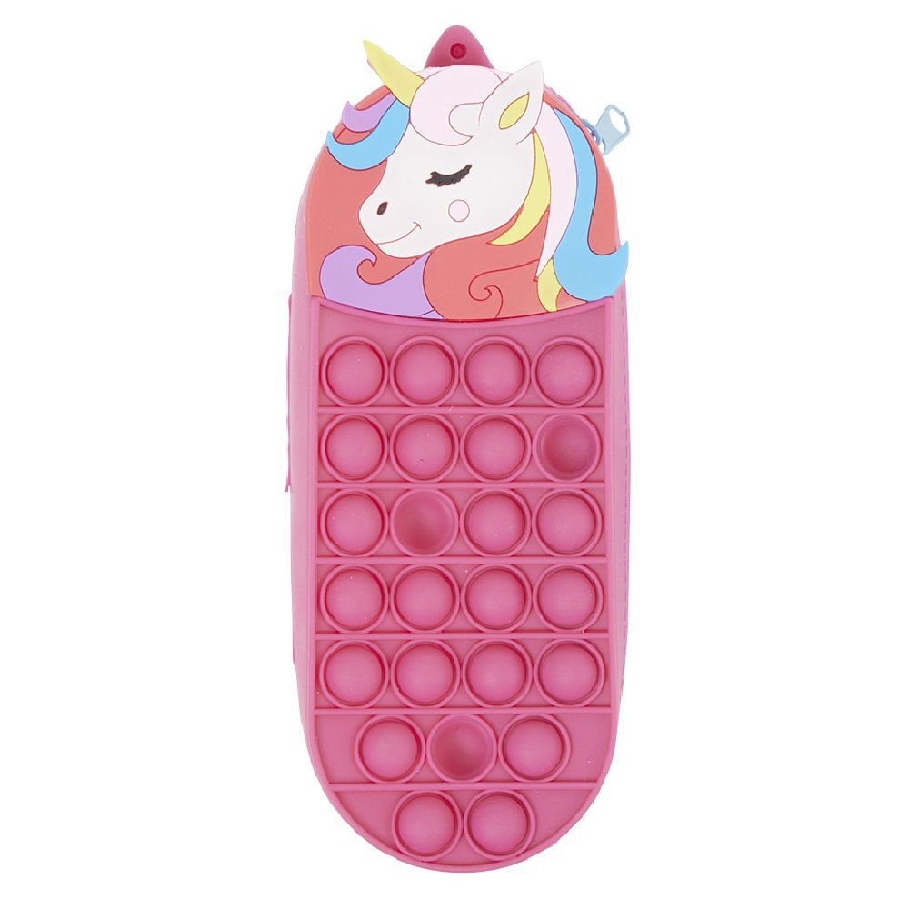 Trousse pop it animaux L22cm