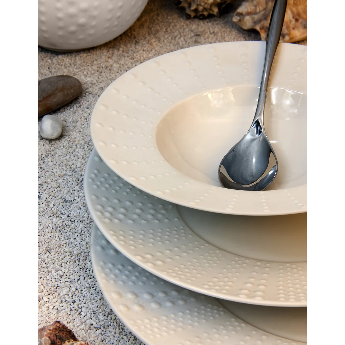 Sania Mat - Coffret 6 tasses et soucoupes thé Médard de Noblat
