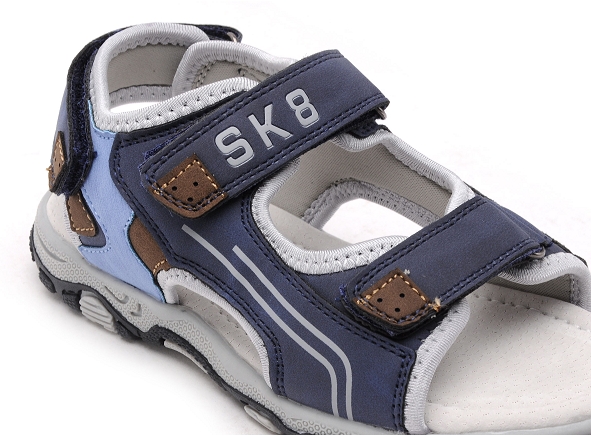 Bopy nu pieds enfant ilias bleu