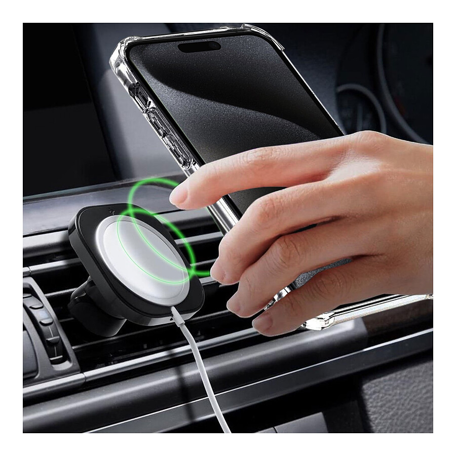 Akashi Coque TPU Angles Renforcés MagSafe - Apple iPhone 15 Pro