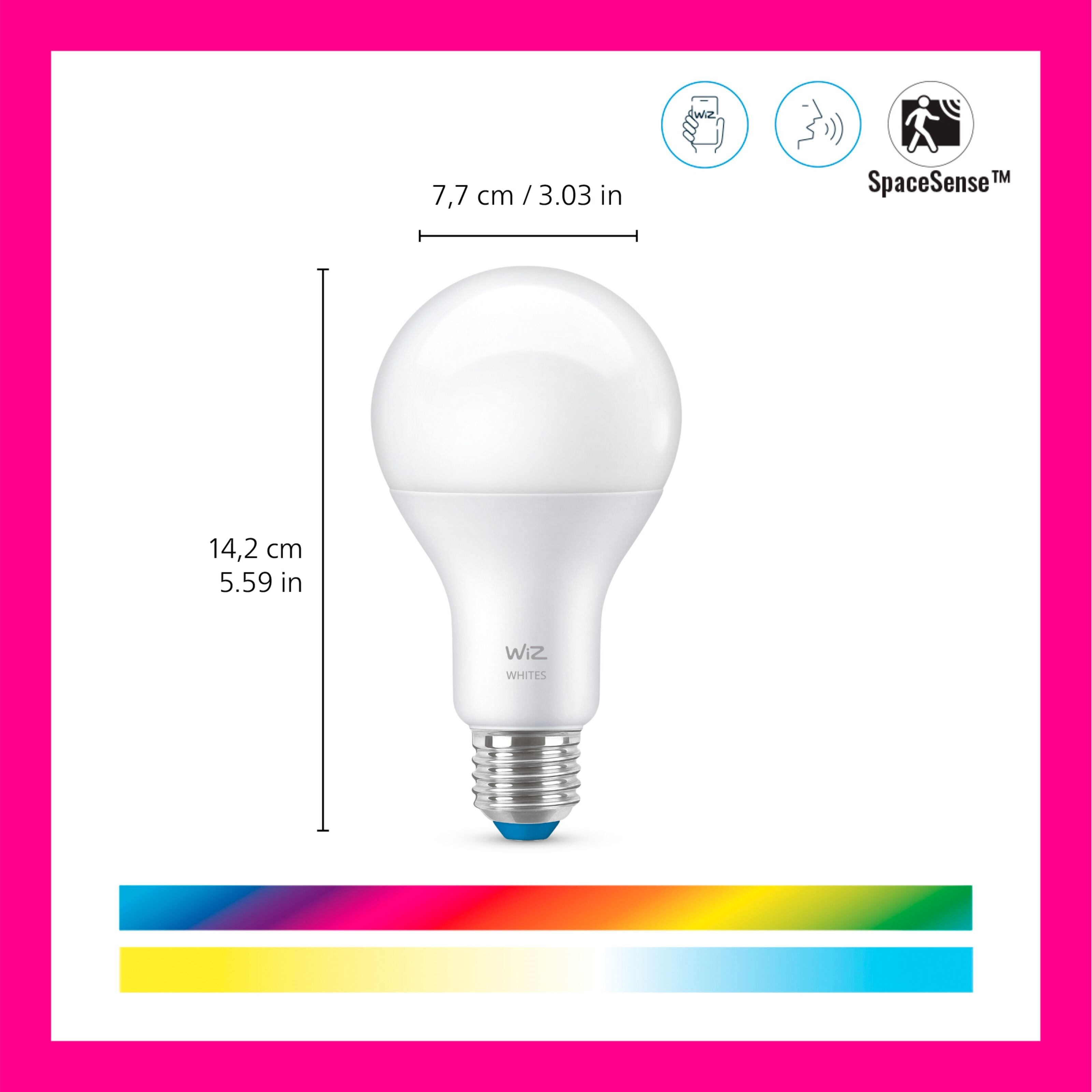 WiZ Color A67 Smart LED-pære E27 1521 lm
