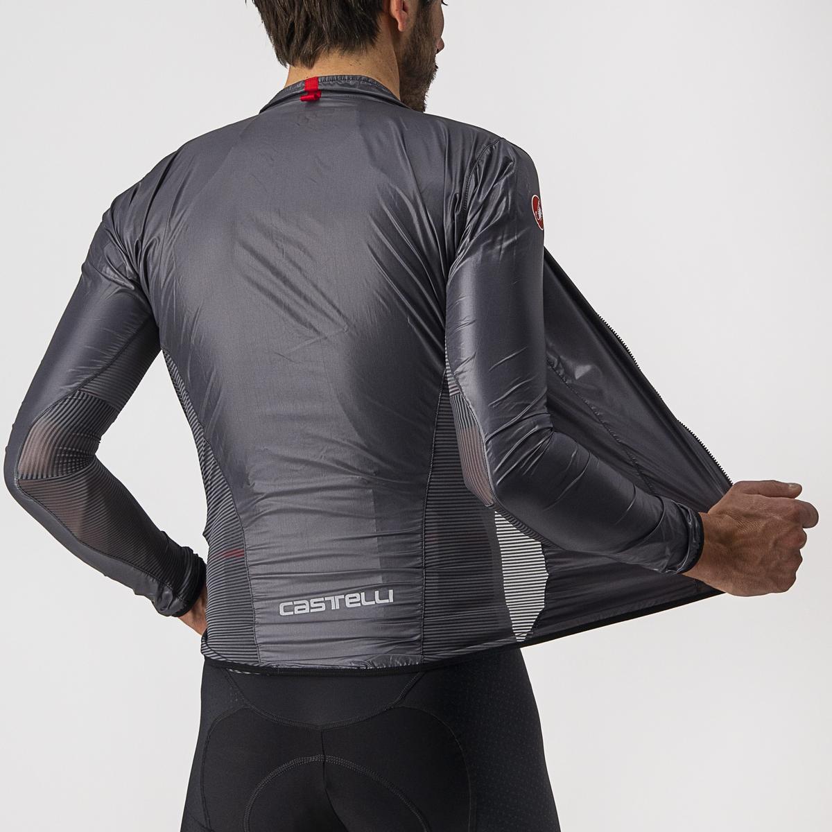 Castelli Aria Shell Cykeljakke Grå