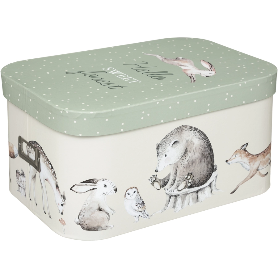 atmosphera for kids Aufbewahrungsbox 3er-Set Waldtiere