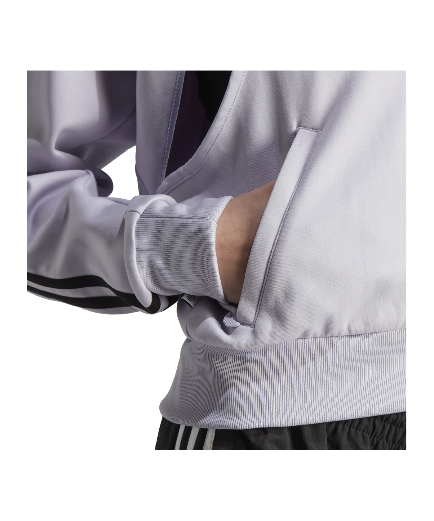 adidas Tracktop Jacke Damen Silber