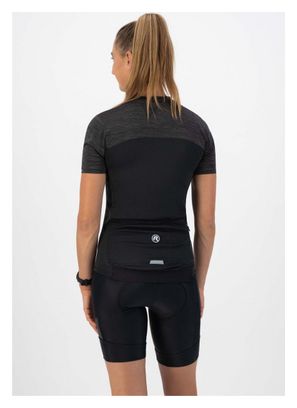 Maillot Manches Courtes Velo Rogelli Melange - Femme
