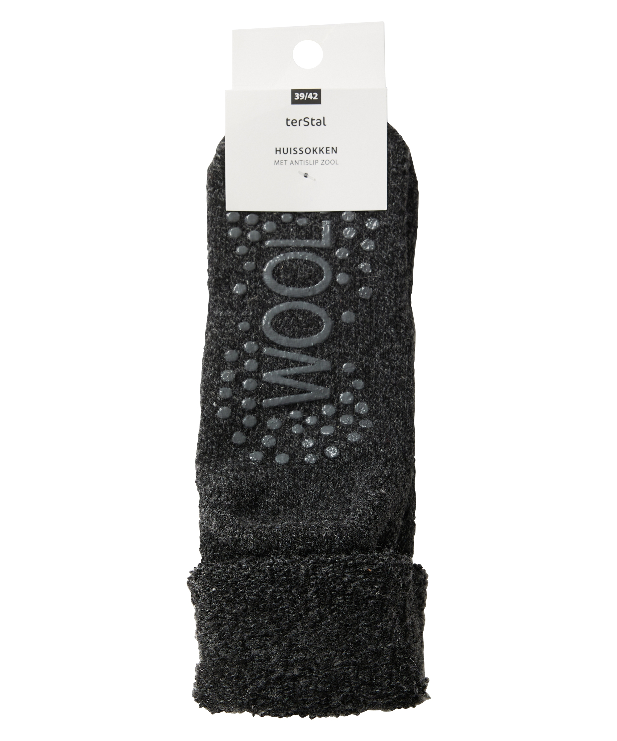 antislip huissokken met wol