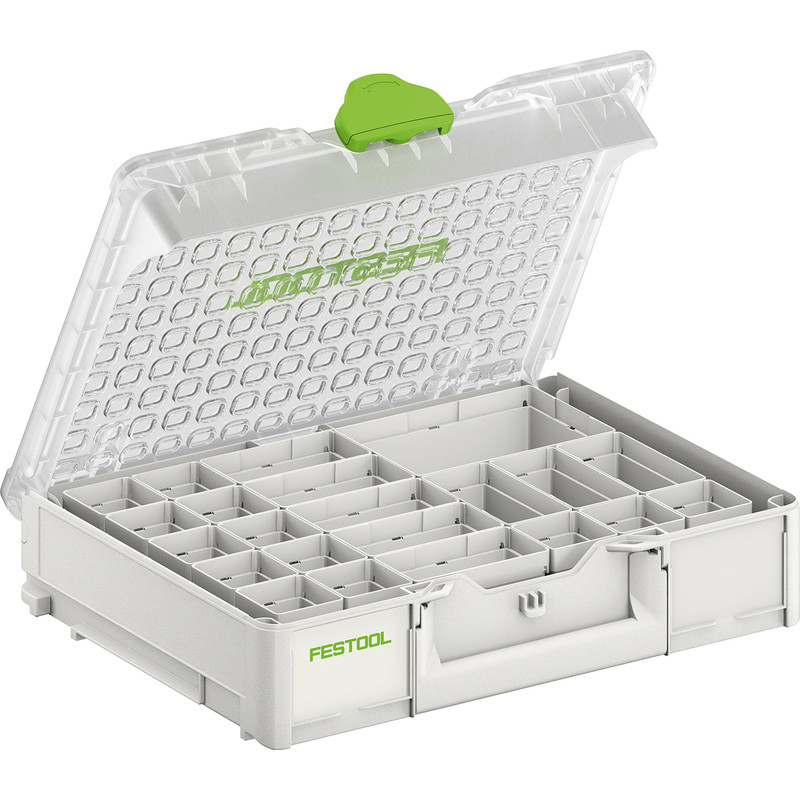Festool Systainer³ SYS3 organiser M 89 22xESB 22 inzetbakjes