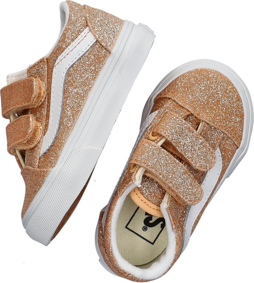 Vans Lage Sneakers Old Skool V GLITTER Apricot Glow