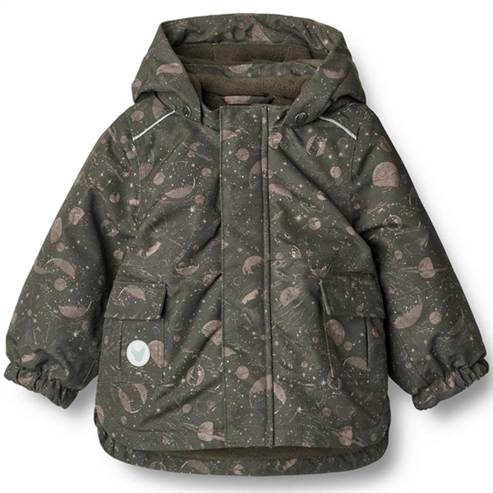 Jakke Johan Tech Dry Black Space - Wheat