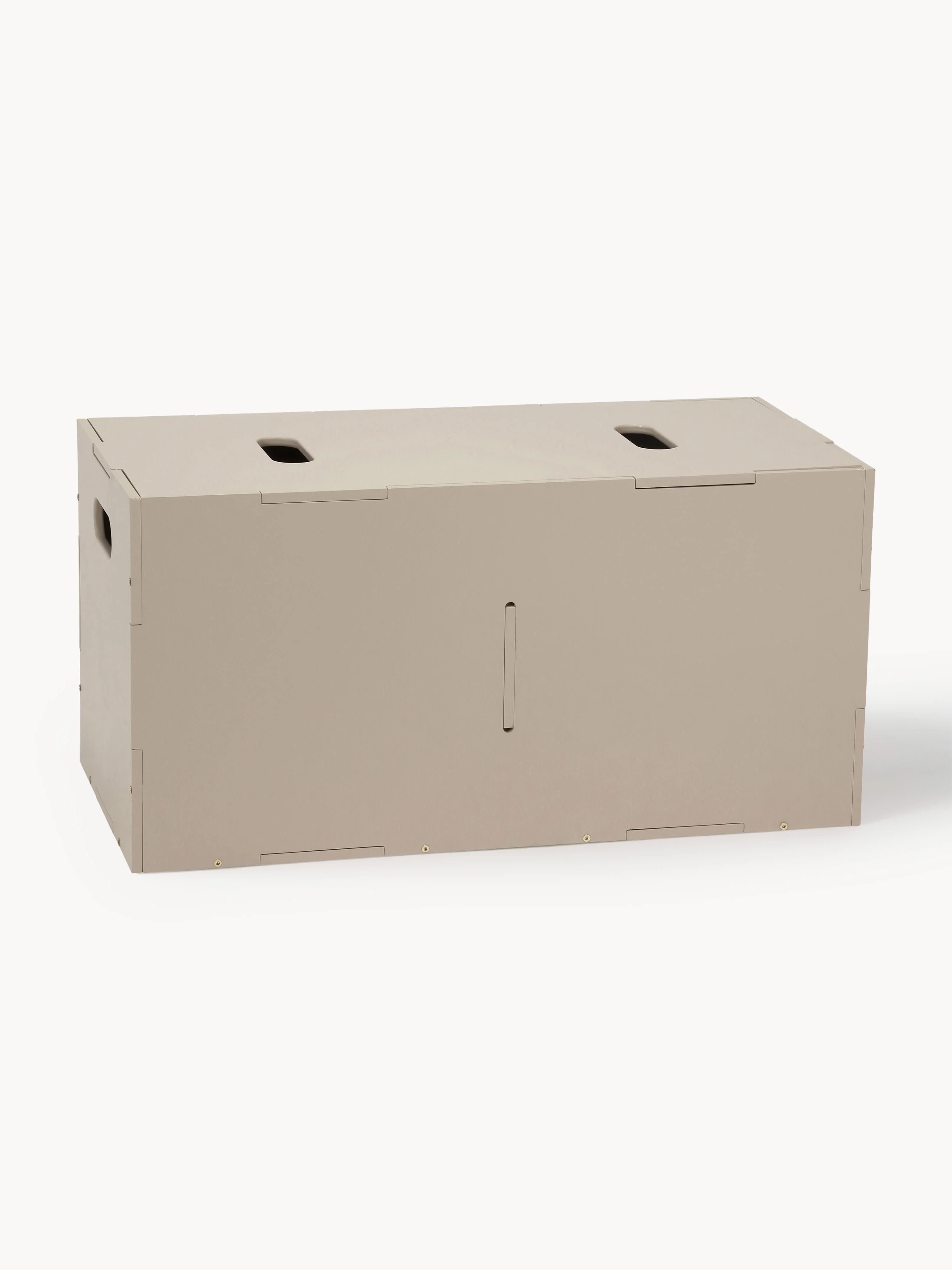 Houten opbergdoos Cube