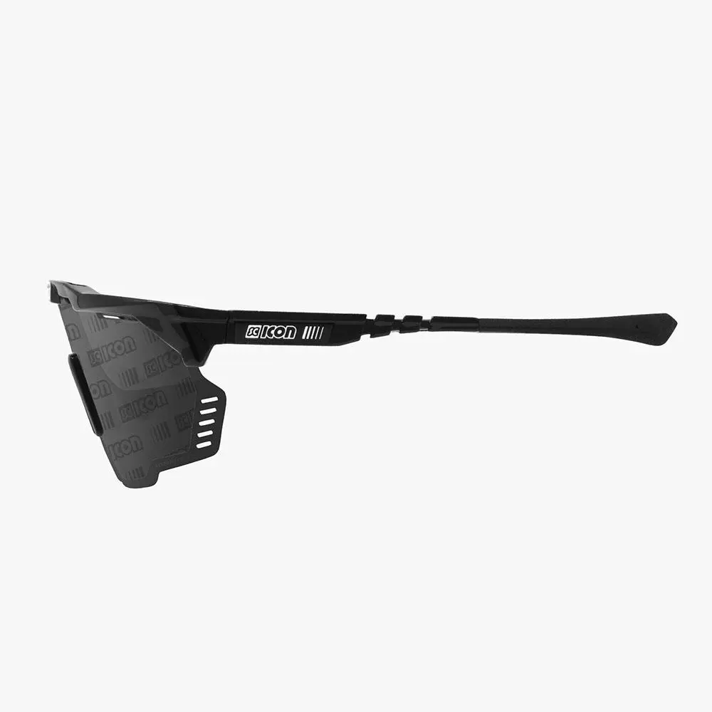 Scicon Aeroshade Kunken Sport Zonnebril Zwart SCNPP Multimirror Silver Lens