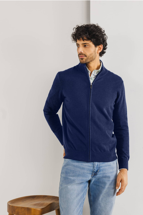 State of Art blauwe heren vest