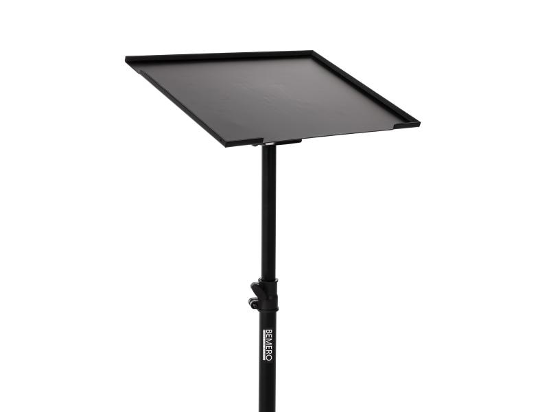 Bemero Projektionstisch PS-9010BK Schwarz Multifunktionales Tisch- und Ablagestativ