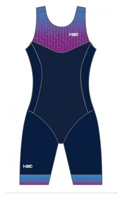 Combinaison trifonction Mako Team Labyrinth Bleu/Violet Femme