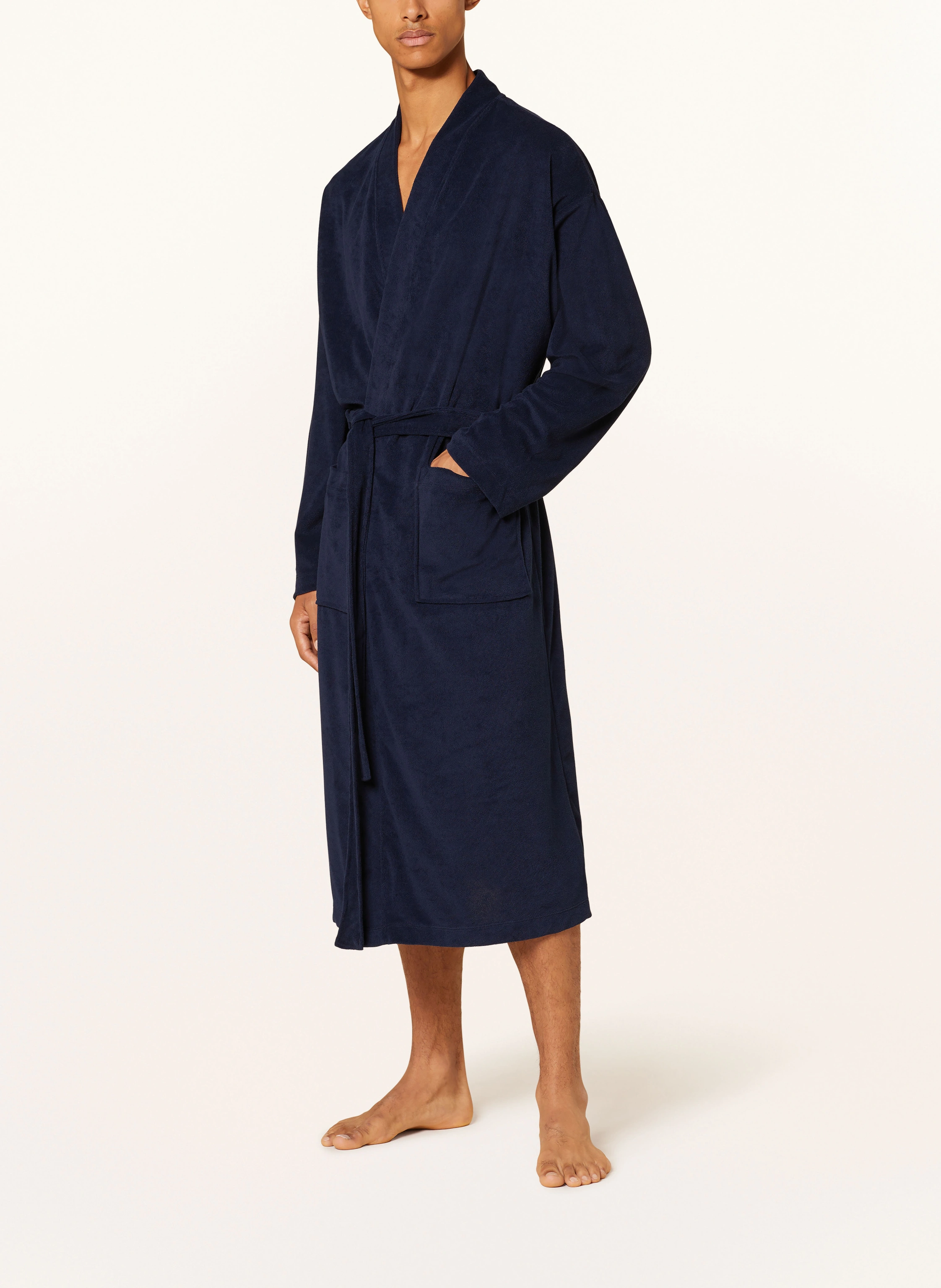 SCHIESSER Herren-Bademantel FEATHER TERRY
