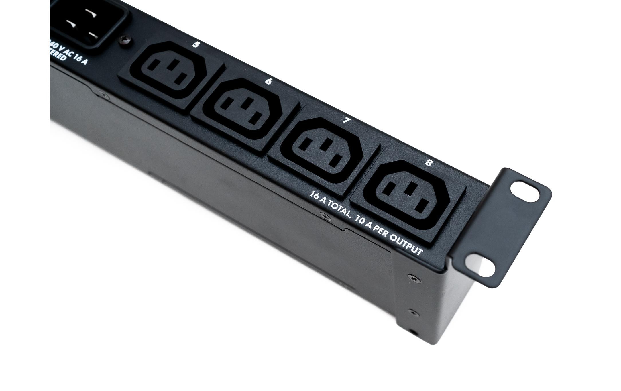 PowerPDU 8QS<br>LAN-gesteuerter und messbarer Stromverteiler mit 8 Ausgängen
