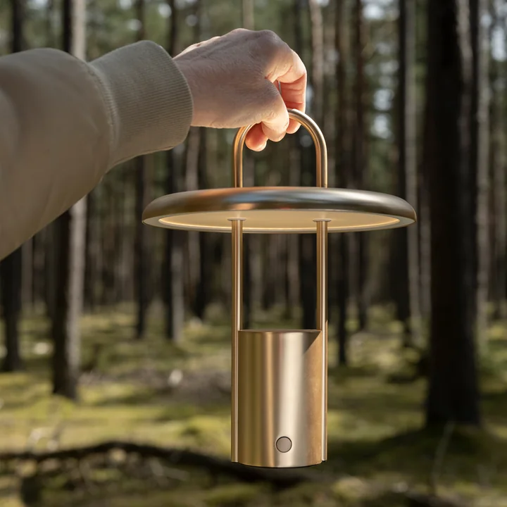 Stelton - Pier Akku LED-Leuchte, schwarz