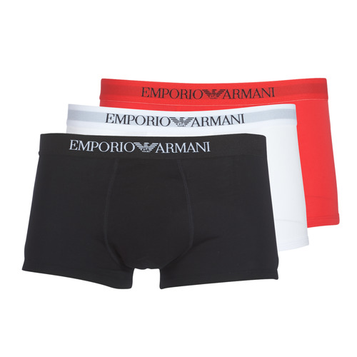 Emporio Armani - CC722-PACK DE 3 - Blanc / Rouge / Noir