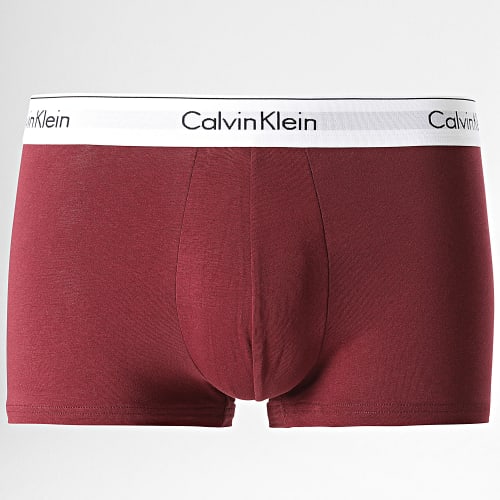 Lot De 5 Boxers Modern Cotton Stretch NB3764A Noir Bleu Bordeaux