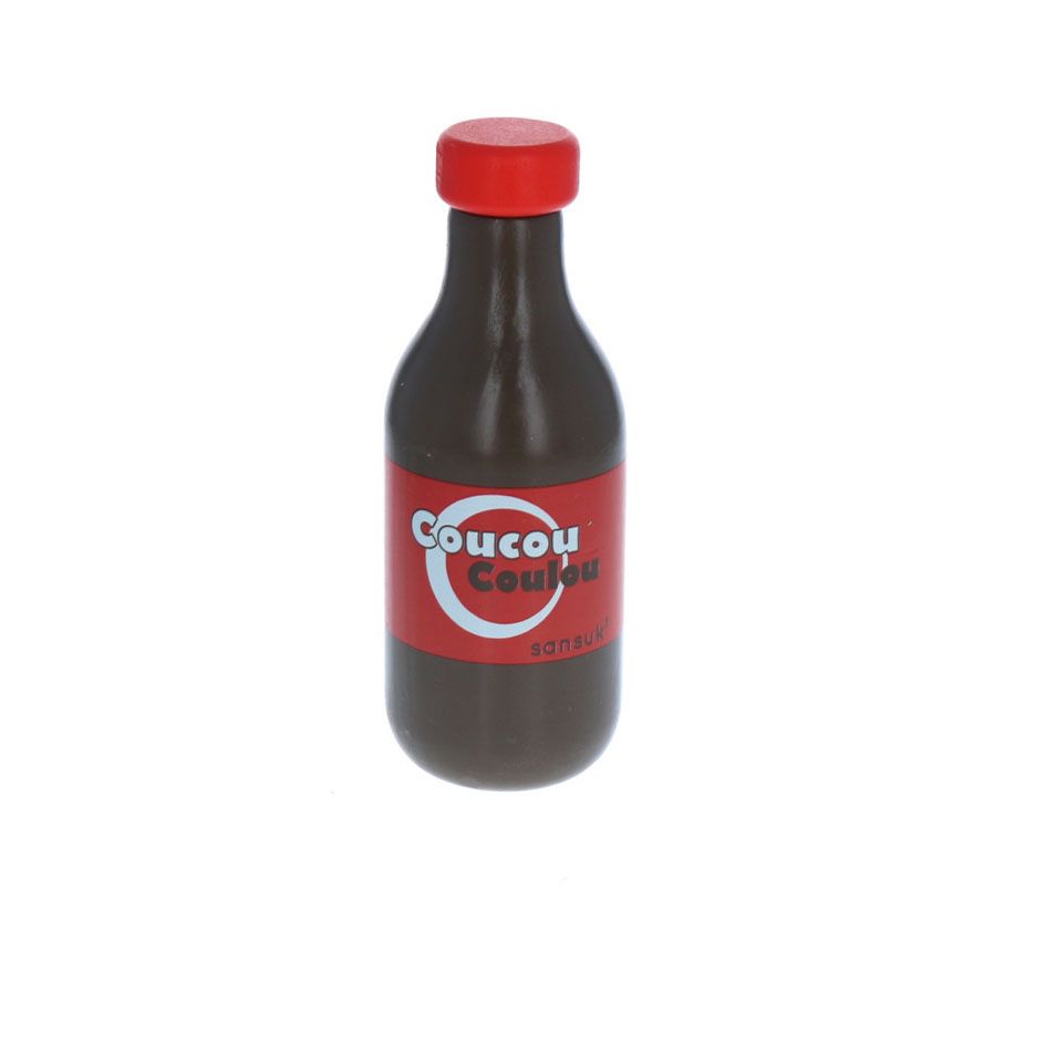 Bouteille coucou coulou en bois Mercredi et Patati