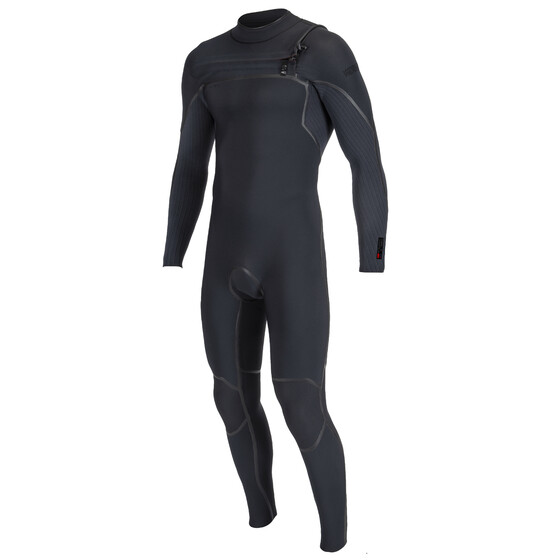 O'Neill Herren Neoprenanzug Hyperfreak Fire 4/3+ Chest Zip Full Blk/Blk SU23