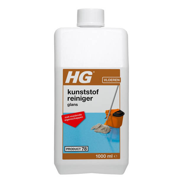 HG kunststofreiniger glans 1 L