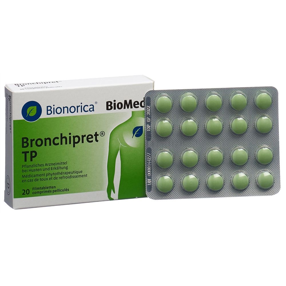 BRONCHIPRET TP<br>20 Stück, Blister, Filmtablette