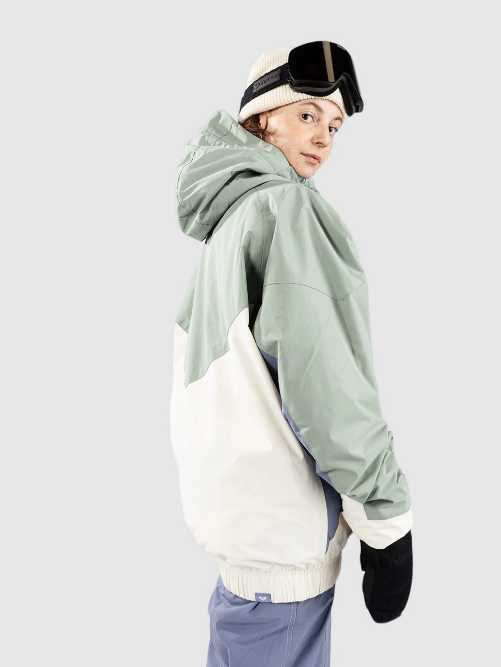 Roxy Chloe Kim Anorak lily pad