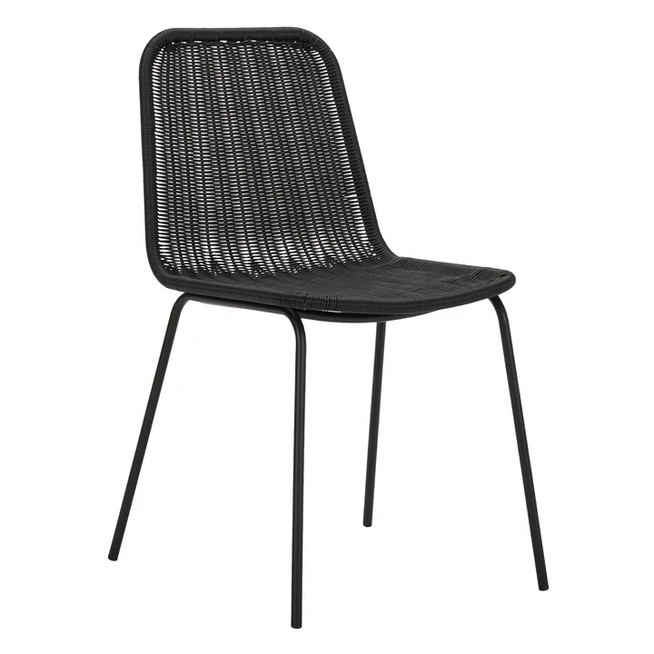 House Doctor - Hapur Dining Chair, schwarz / schwarz